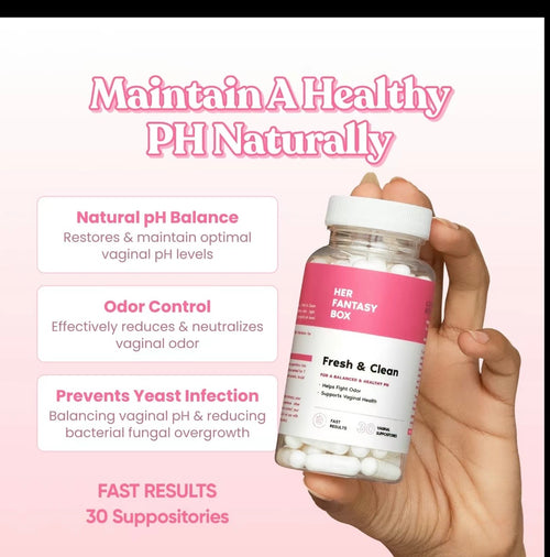 Boric Acid pH Balancing Vaginal Suppository