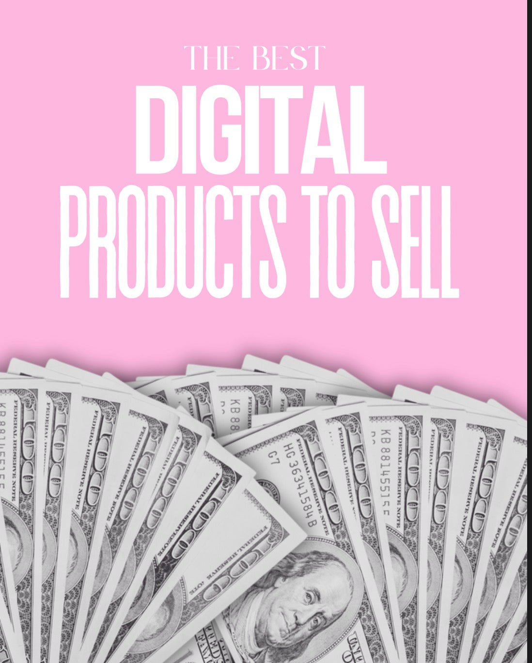 The best digital products to sell online 100+ ideas