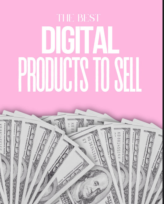 The best digital products to sell online 100+ ideas