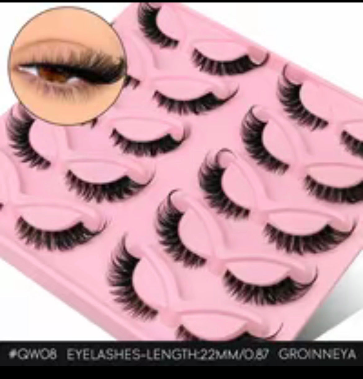 Faux mink lashes 10 pairs/3D