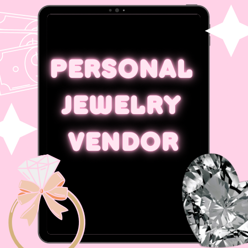 Designer jewelry vendor
